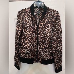 Cheetah Print Jacket, size L
